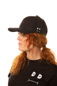 Red Mope Curved Snapback