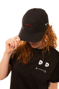 Red Mope Curved Snapback