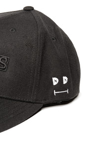Red Mope Curved Snapback